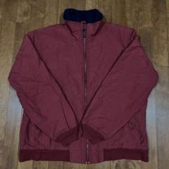 L.L.Bean 90's ウォームアップジャケット　バーガンディのサムネイル