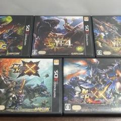 3DS【モンハン 3 4 4G X XX】箱説明書付属品つき【oka】 - メルカリ