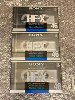 ⭐︎レア⭐︎ソニーカセットテープ、HＦ-X90 4本セット カセットテープ SONY HF-S90 DUAD46 DUAD60 AHF46 UCX-S46