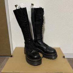 Dr. Martens バーガンディ ロングブーツ UK4 - メルカリ