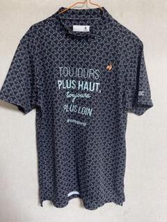 【未使用】le coq sportif ゴルフモックネックシャツ LL ネイビー
