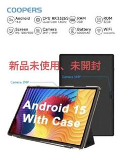 COOPERS Android15タブレット 10.1インチ - メルカリ