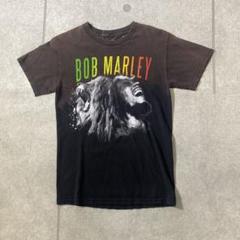 ZIONザイオン　Bob Marleyボブマーリー 半袖Tシャツ　色染め　黒茶