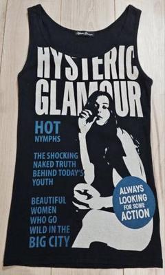 激レア HYSTERIC GLAMOUR タンクトップ M ブラック - メルカリ