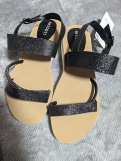 しまむら　ナナメ　ベルト　サンダル　LLサイズ　新品