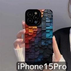 15pro　ブラック　木目　かぶらない　iPhoneケース　 iPhone