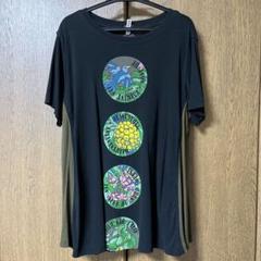 トクコプルミエヴォル Tシャツバイカラー花刺繍9サイズ