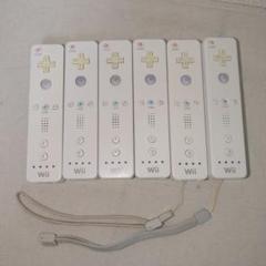 (ジャンク)任天堂 ニンテンドー Wii用 リモコン 6個セット