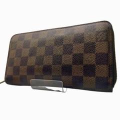 【美品】LOUIS VUITTON ダミエ ジッピーウォレット 長財布