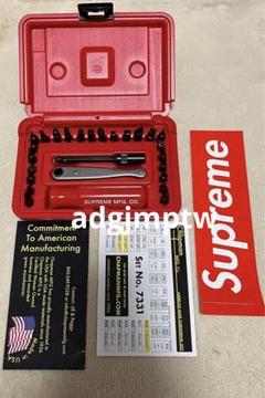 シュプリーム ドライバーセットsupreme×chapman 工具 - メルカリ
