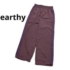 earthy アーシー　撥水 ナイロン　ライン　パンツ　定価7,150円　S