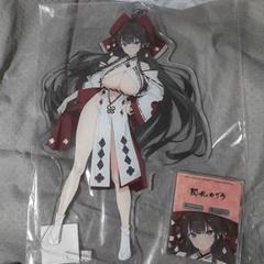 鴇 閃乱カグラ 特大アクリルスタンド シノマス 巫女風水着 新宿 限定
