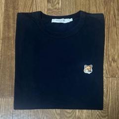 メゾンキツネ MAISONKITSUNE Tシャツ ブラック 黒 サイズM