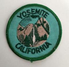 ビンテージ　アメリカ カリフォルニア パッチ ワッペン ヨセミテ