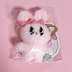 【新品】エスターバニー ミニぬいぐるみキーホルダー マスコット ピンク 韓国