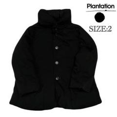 まつ　plantation プランテーション　ダウン　黒　ブラック Plantation（プランテーション）の「ライトリバーダウン/ダウン