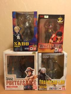 ワンピースフィギュアーツZERO 4体セット売り