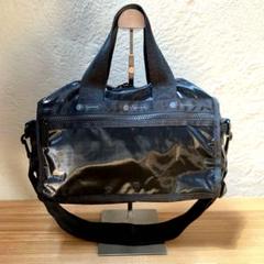 LeSportsac ひとりっぷ バイクボストンバッグ 黒 レスポートサック