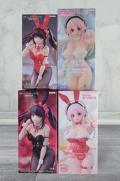 BiCute Bunnies /時崎狂三/すーぱーそに子フィギュア4種セット