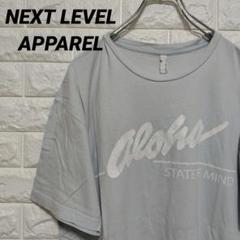 【NEXT LEVEL APPAREL】aloha プリント 半袖Tシャツ