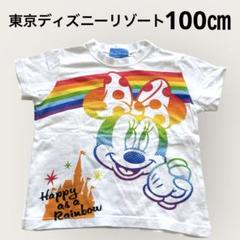東京ディズニーリゾート　カットソー　半袖　ミニー　ちゃん 100㎝