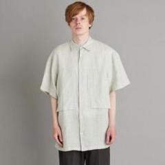 E.TAUTZ steven alan チェックリネンシャツ　XSサイズのサムネイル