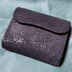 WILDSWANS ENO ヒポポタマス サドル ブラック レザー ウォレット