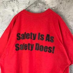 A1989古着　Tシャツ レッド　バックプリント