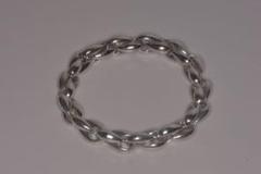 RESHEM Silver シルバーブレスレット　グレンデシャン型　10ミリ幅 RESHEM Silver シルバーブレスレット グレンデシャン型 10ミリ幅