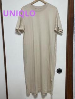 UNIQLO ワンピース　アイボリー