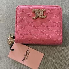 可愛い✨】ジューシークチュール 折り財布 ラウンドジップ 大