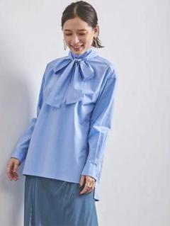 ＜UNITED ARROWS＞C リボン ボウタイ ブラウス W