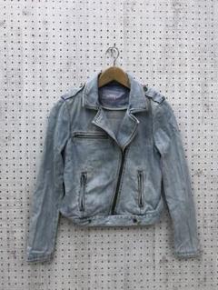 アーバンギャルvibes古着 Gap ダメージ加工デニムライダースジャケット