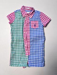 Ralph Lauren チェック柄ロンパース 12M