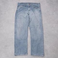 Wrangler ラングラー W34 ブルーデニム ボトム 青 ヒゲ 15126