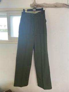 vintage 80年代　usarmy ベイカーパンツ　ファティーグパンツ　od