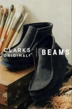 【新品未使用】BEAMS別注 CLARKS WallabeeBoot UK7.5 Clarks ORIGINALS〉に別注したGORE-TEX®搭載の『Wallabee Boot