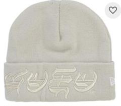 Supreme★送関込★ニューエラ ブラックレター ビーニー Supreme☆送関込☆ニューエラ ブラックレター ビーニー (Supreme