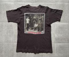 90s USA製　airwork フォトTシャツ　フェード　シングルステッチ