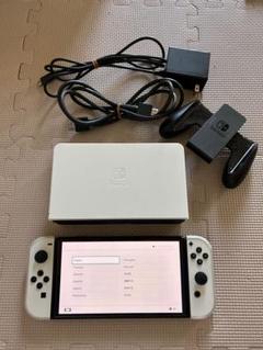 Nintendo Switch有機ELモデル➕ 透明なJoy-Conカバー付き