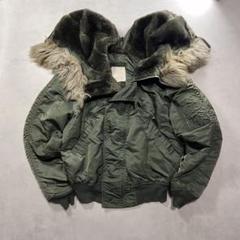 OLD STUSSY N-2Bフライトジャケット 短丈 リバーシブル 超希少 Old Stussy × WTAPS リバーシブル フィッシング ダウンベスト
