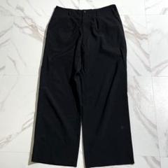 美品⭐️ワイズフォーメン ドロストワイドパンツ ウールギャバジン 3 美品⭐️ワイズフォーメン ドロストワイドパンツ ウールギャバジン 3
