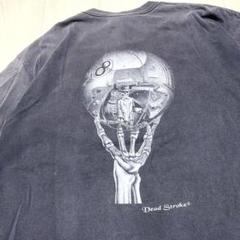 90s 00s エッシャー パロディ 骸骨デザイン Tシャツ XL 90s 00s エッシャー パロディ 骸骨デザイン Tシャツ XL - メルカリ