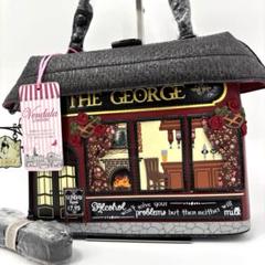 未使用❣️ Vendula LONDON ベンデューラ　ショルダーバッグ　猫 ベンデューラ ロンドン ボックスバッグ 「ザ・キャットフリル