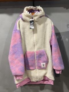 スカラーパリティピンク恐竜ボアブルゾン