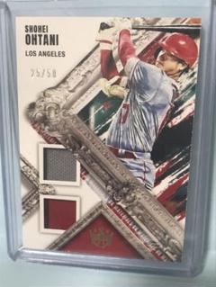 【希少】2020 大谷翔平　実使用ジャージ　カード　panini エンゼルス 50枚限定 大谷翔平 試合使用 2色 ジャージカード シリアル入り