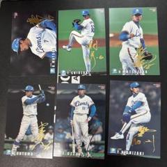 プロ野球チップス 金箔サインカード 松坂大輔 ルーキーカード