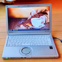 ノートパソコン パナソニック　レッツノートCF-SX4、オフィス付き設定不要！①