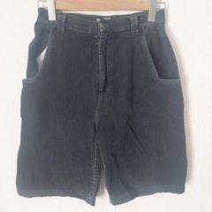 90s 香港製 POINTZERO ダークグレー コーデュロイ ショートパンツ