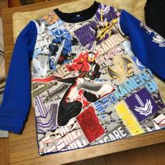 仮面ライダーセイバー 光る蓄光パジャマ 120 裏起毛